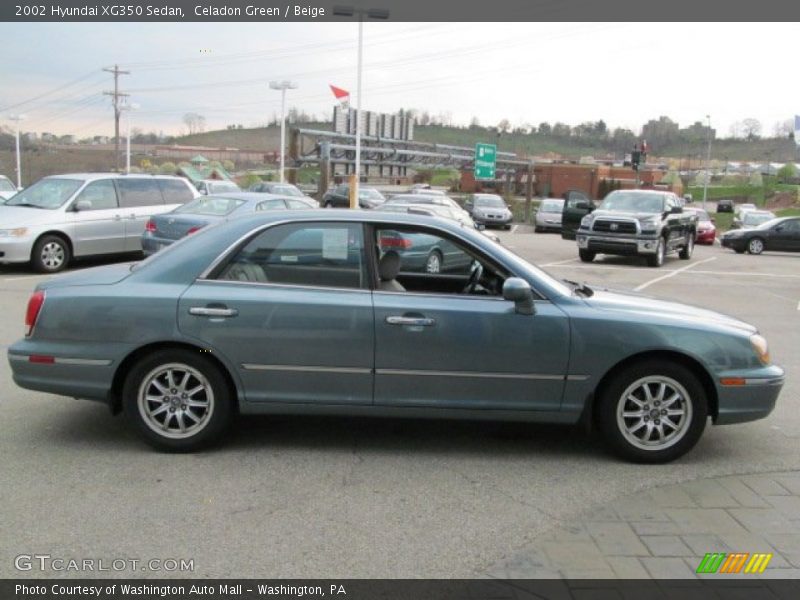 Celadon Green / Beige 2002 Hyundai XG350 Sedan