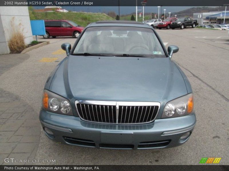 Celadon Green / Beige 2002 Hyundai XG350 Sedan