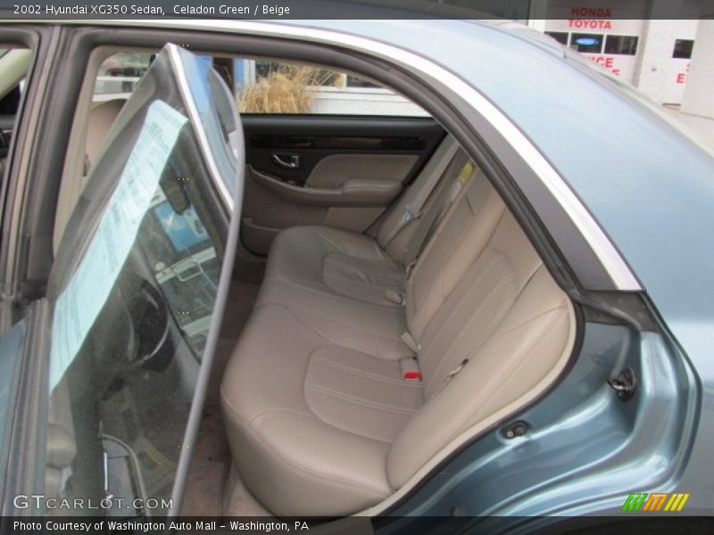 Celadon Green / Beige 2002 Hyundai XG350 Sedan