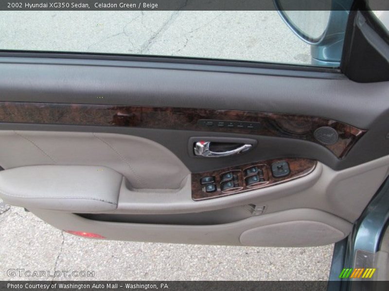 Celadon Green / Beige 2002 Hyundai XG350 Sedan