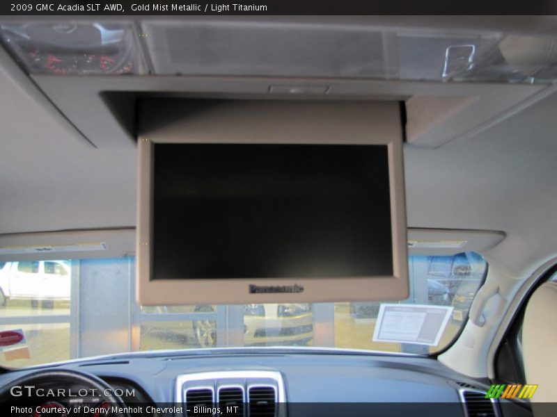 Gold Mist Metallic / Light Titanium 2009 GMC Acadia SLT AWD
