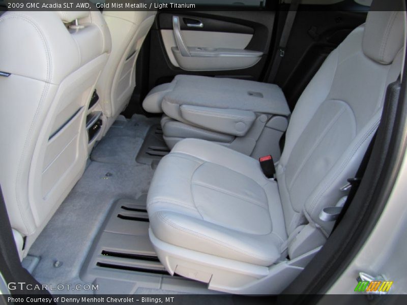 Gold Mist Metallic / Light Titanium 2009 GMC Acadia SLT AWD