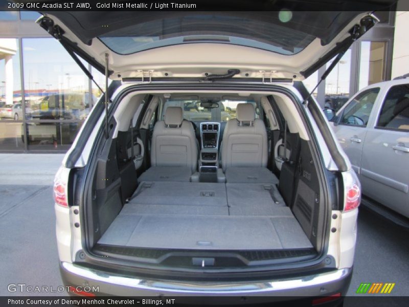 Gold Mist Metallic / Light Titanium 2009 GMC Acadia SLT AWD