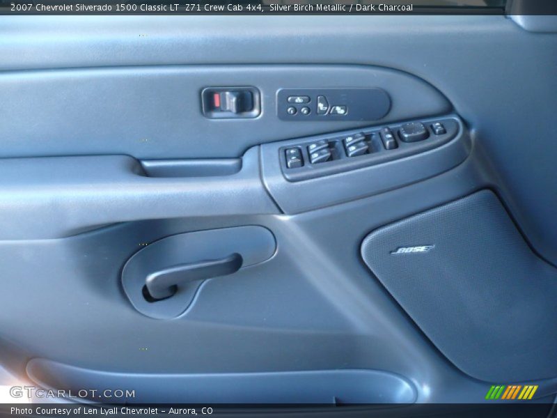 Silver Birch Metallic / Dark Charcoal 2007 Chevrolet Silverado 1500 Classic LT  Z71 Crew Cab 4x4