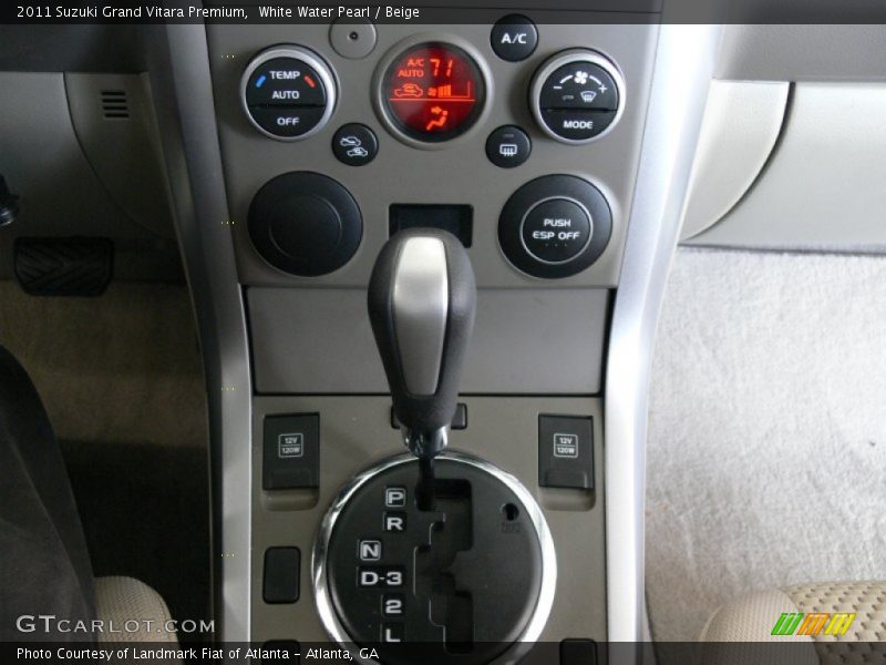 Controls of 2011 Grand Vitara Premium