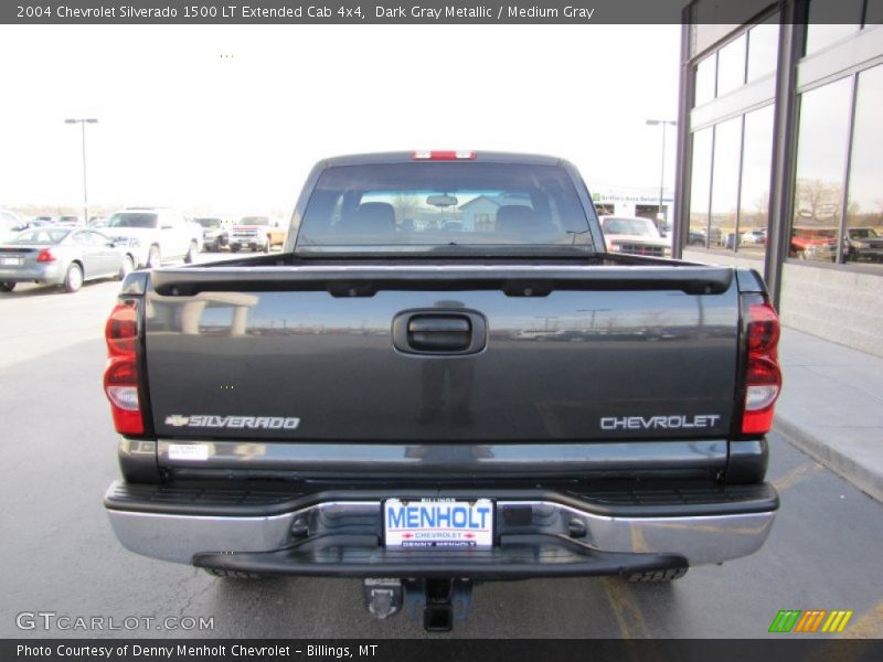 Dark Gray Metallic / Medium Gray 2004 Chevrolet Silverado 1500 LT Extended Cab 4x4