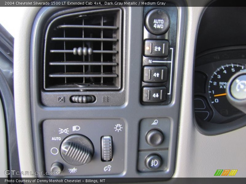 Dark Gray Metallic / Medium Gray 2004 Chevrolet Silverado 1500 LT Extended Cab 4x4