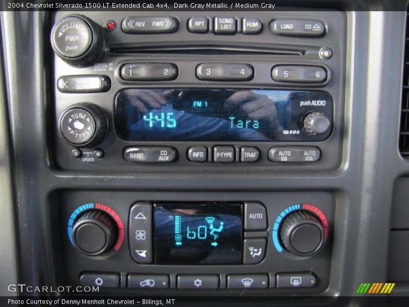Dark Gray Metallic / Medium Gray 2004 Chevrolet Silverado 1500 LT Extended Cab 4x4