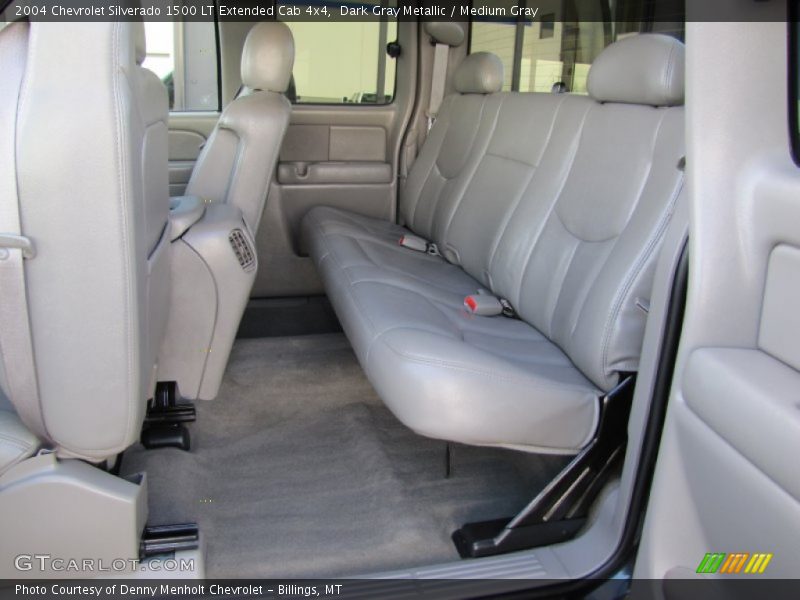 Dark Gray Metallic / Medium Gray 2004 Chevrolet Silverado 1500 LT Extended Cab 4x4