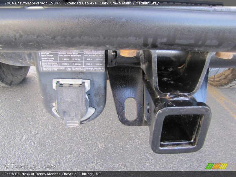 Dark Gray Metallic / Medium Gray 2004 Chevrolet Silverado 1500 LT Extended Cab 4x4