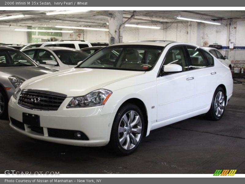 Ivory Pearl / Wheat 2006 Infiniti M 35x Sedan