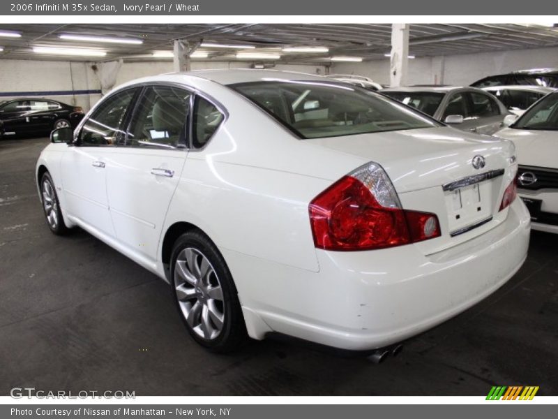 Ivory Pearl / Wheat 2006 Infiniti M 35x Sedan