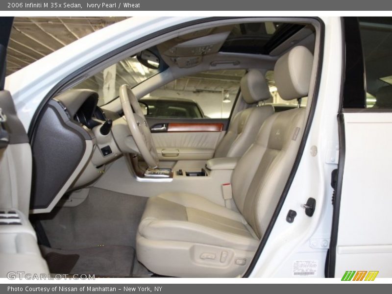 Ivory Pearl / Wheat 2006 Infiniti M 35x Sedan