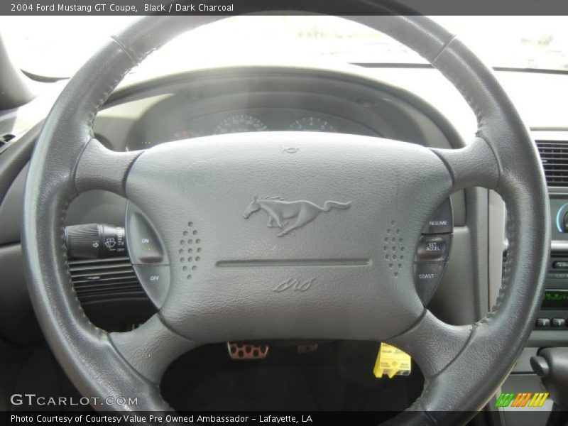 Black / Dark Charcoal 2004 Ford Mustang GT Coupe