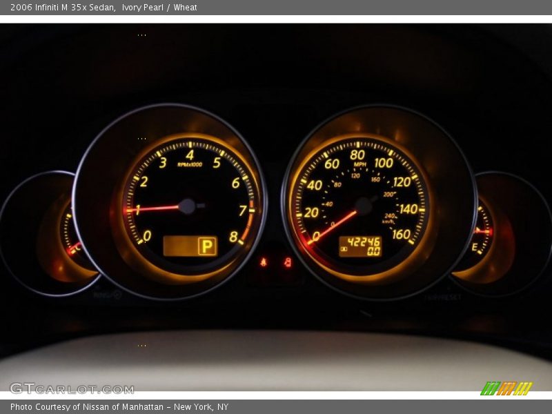 Ivory Pearl / Wheat 2006 Infiniti M 35x Sedan