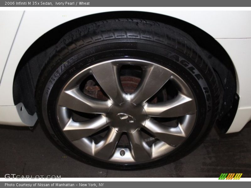 Ivory Pearl / Wheat 2006 Infiniti M 35x Sedan