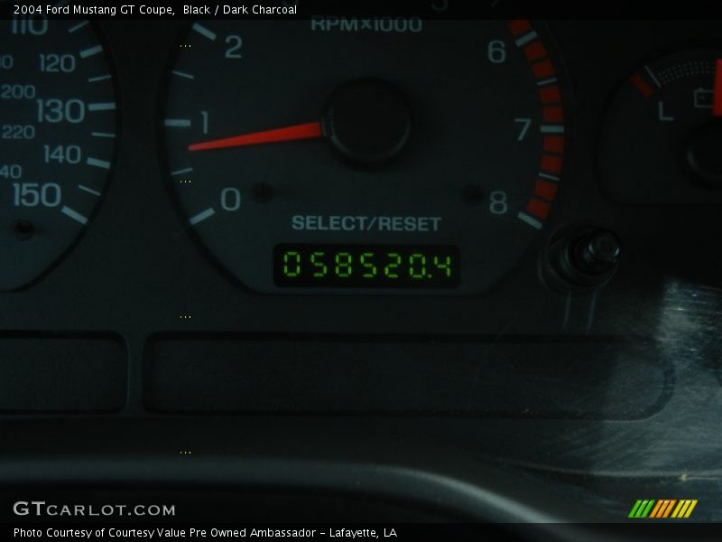 Black / Dark Charcoal 2004 Ford Mustang GT Coupe