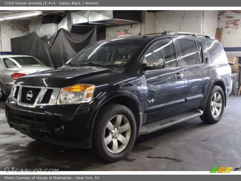Galaxy Black / Almond 2008 Nissan Armada LE 4x4