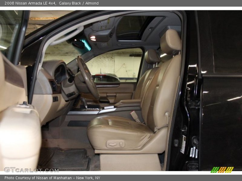 Galaxy Black / Almond 2008 Nissan Armada LE 4x4