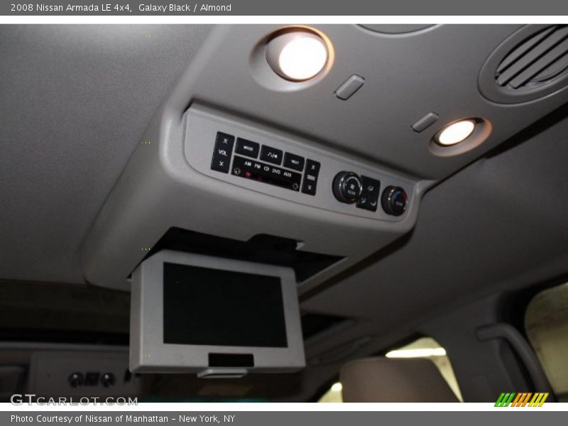 Galaxy Black / Almond 2008 Nissan Armada LE 4x4