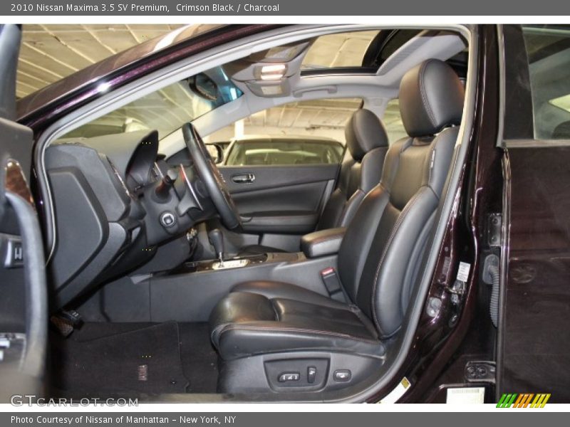 Crimson Black / Charcoal 2010 Nissan Maxima 3.5 SV Premium