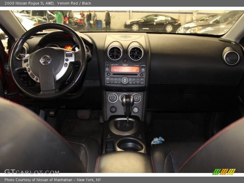 Venom Red / Black 2009 Nissan Rogue SL AWD