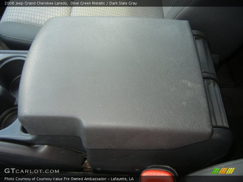 Olive Green Metallic / Dark Slate Gray 2008 Jeep Grand Cherokee Laredo