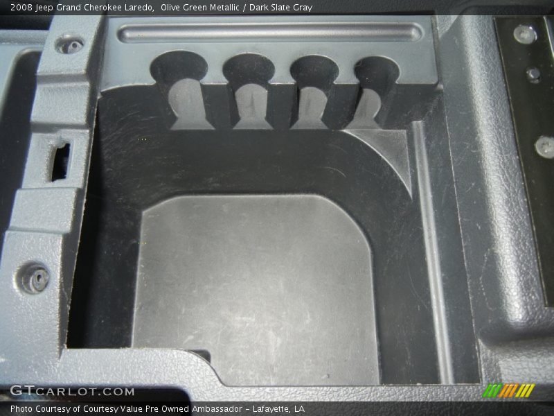 Olive Green Metallic / Dark Slate Gray 2008 Jeep Grand Cherokee Laredo