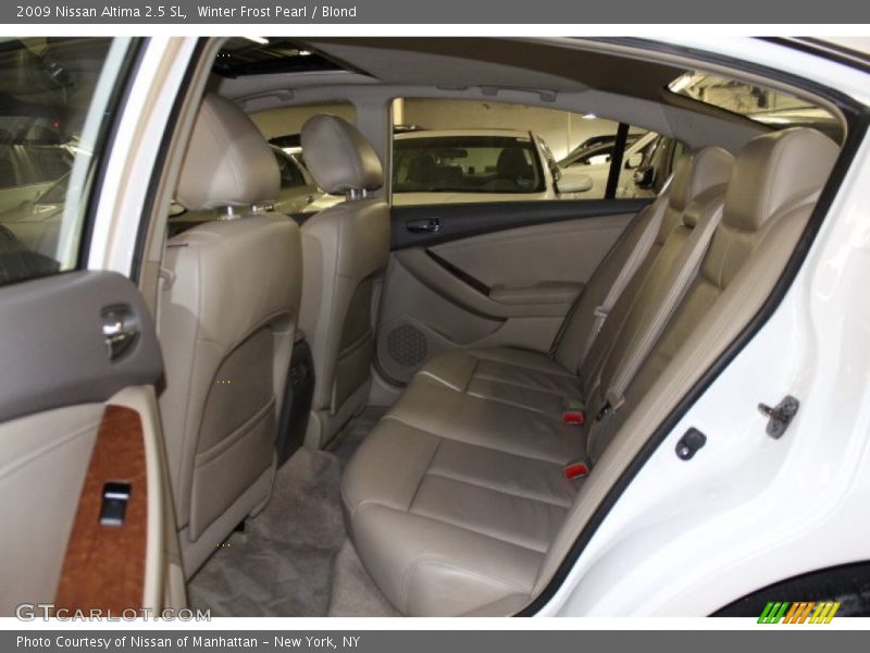 Winter Frost Pearl / Blond 2009 Nissan Altima 2.5 SL