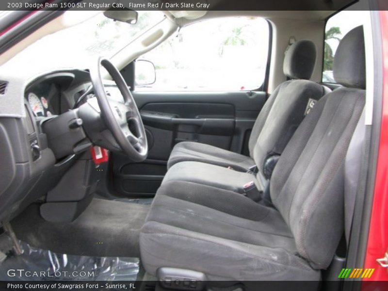 Flame Red / Dark Slate Gray 2003 Dodge Ram 1500 SLT Regular Cab
