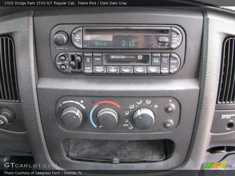Audio System of 2003 Ram 1500 SLT Regular Cab