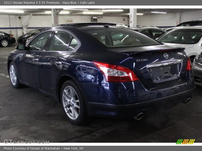 Navy Blue / Cafe Latte 2011 Nissan Maxima 3.5 SV Premium