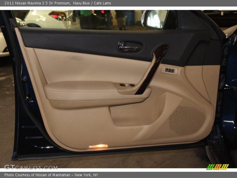 Navy Blue / Cafe Latte 2011 Nissan Maxima 3.5 SV Premium