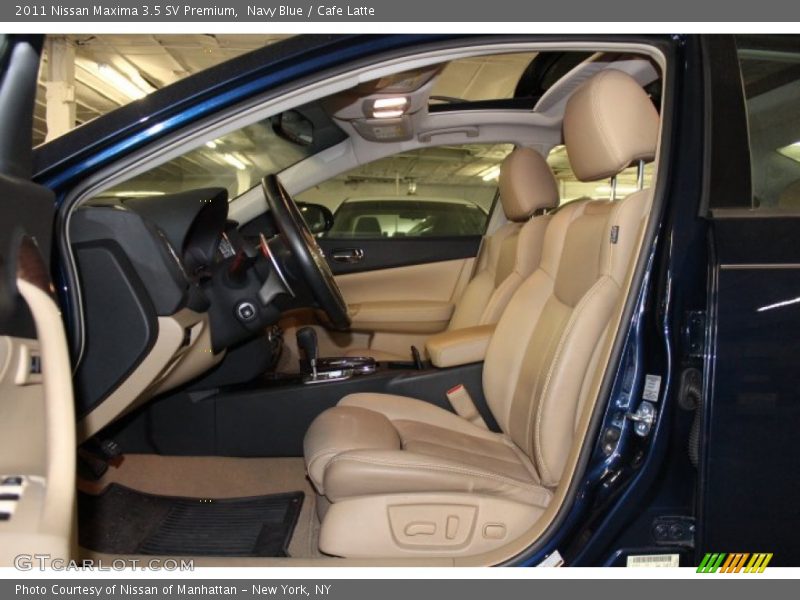 Navy Blue / Cafe Latte 2011 Nissan Maxima 3.5 SV Premium