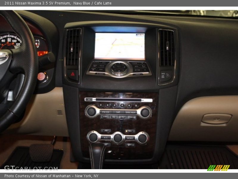 Navy Blue / Cafe Latte 2011 Nissan Maxima 3.5 SV Premium