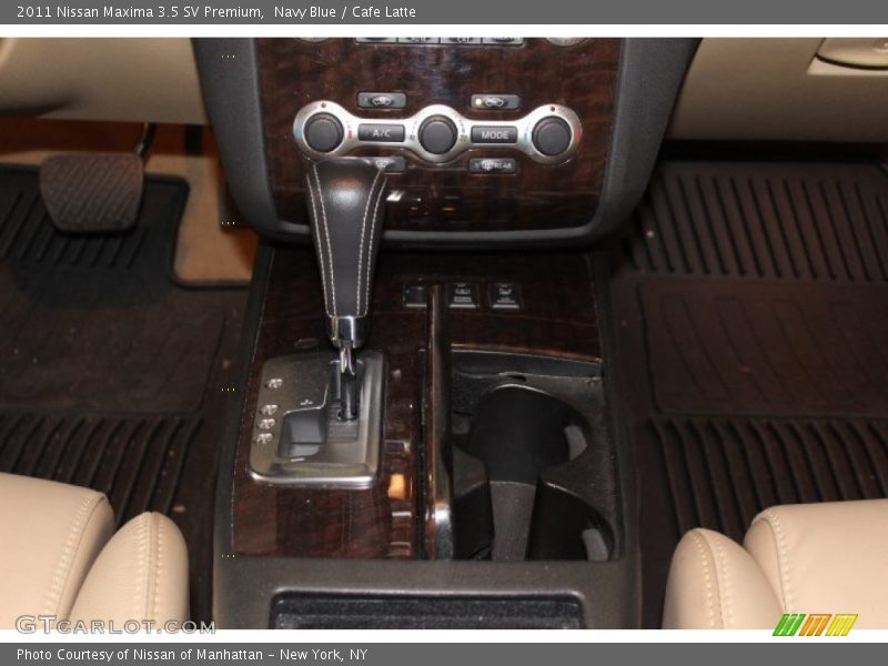 Navy Blue / Cafe Latte 2011 Nissan Maxima 3.5 SV Premium
