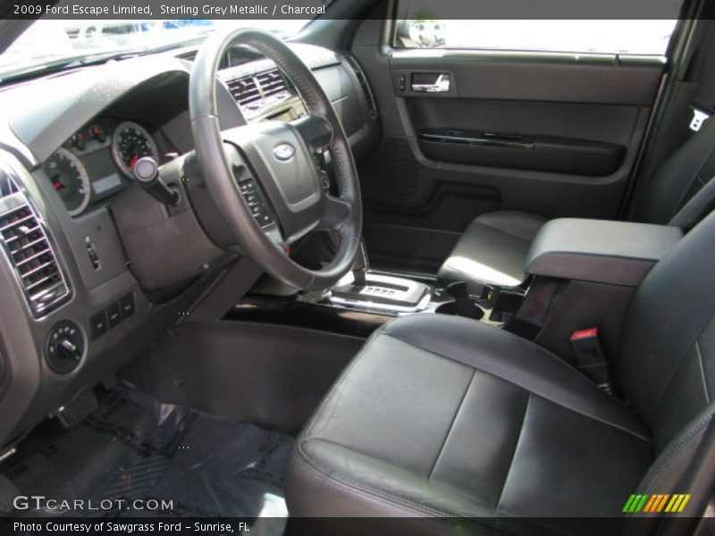 Sterling Grey Metallic / Charcoal 2009 Ford Escape Limited