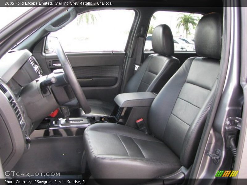 Sterling Grey Metallic / Charcoal 2009 Ford Escape Limited