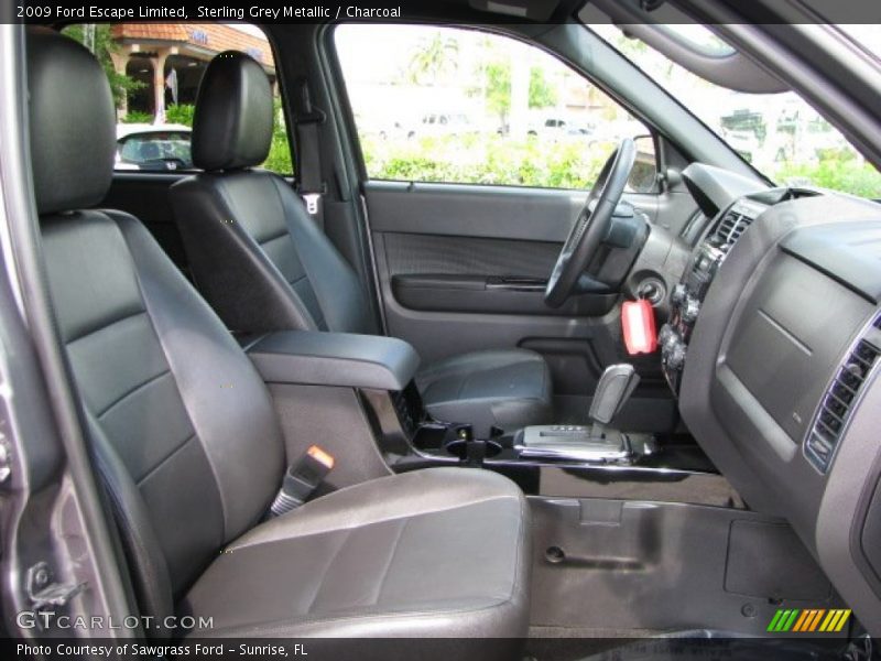 Sterling Grey Metallic / Charcoal 2009 Ford Escape Limited