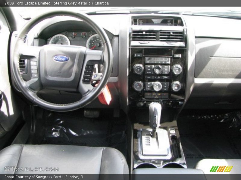 Sterling Grey Metallic / Charcoal 2009 Ford Escape Limited