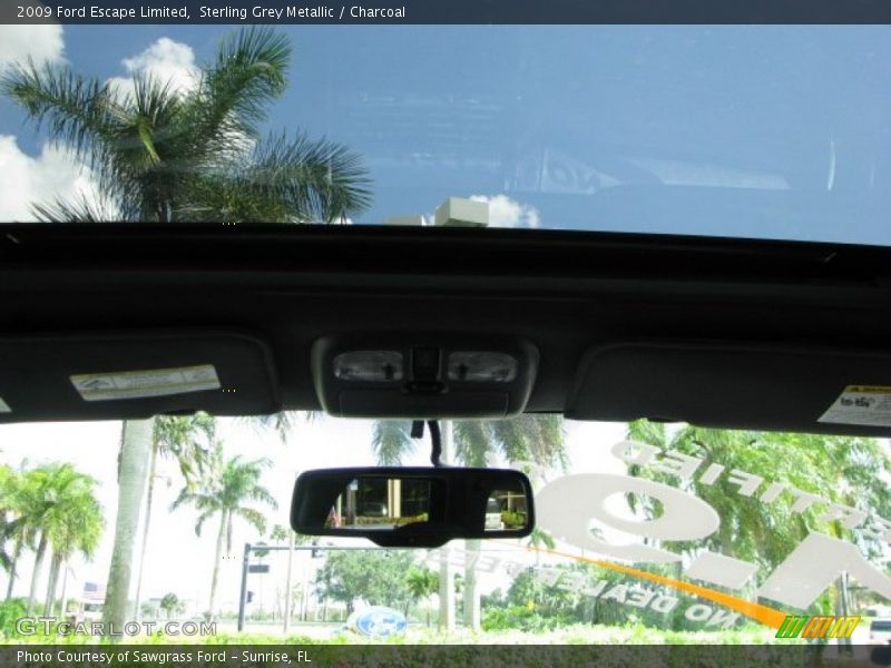 Sterling Grey Metallic / Charcoal 2009 Ford Escape Limited