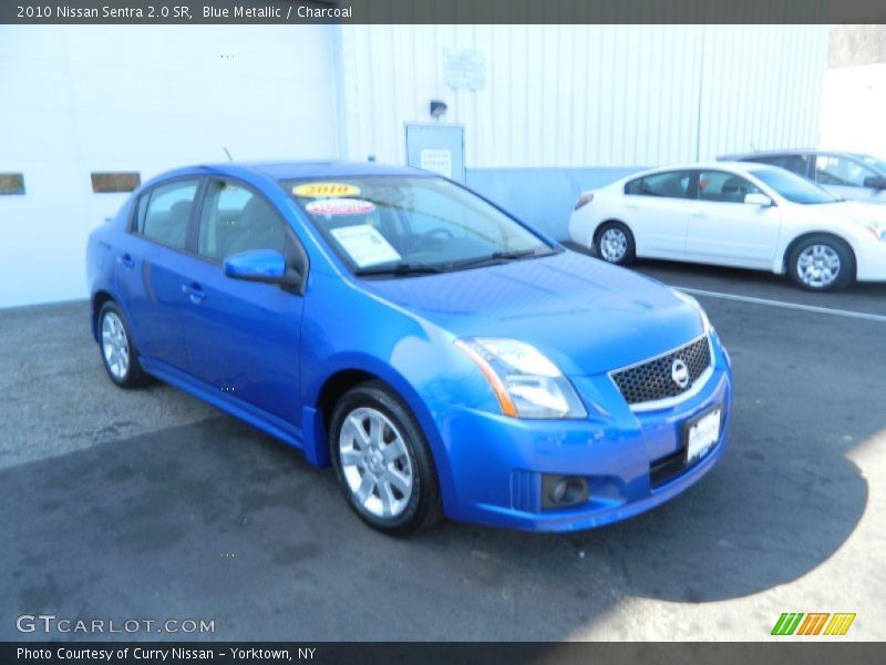 Blue Metallic / Charcoal 2010 Nissan Sentra 2.0 SR