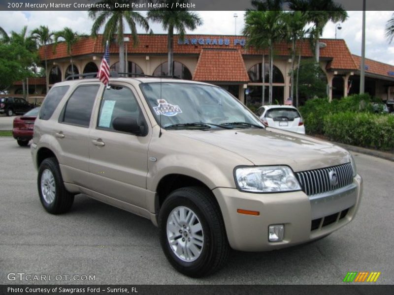 Dune Pearl Metallic / Pebble 2007 Mercury Mariner Convenience