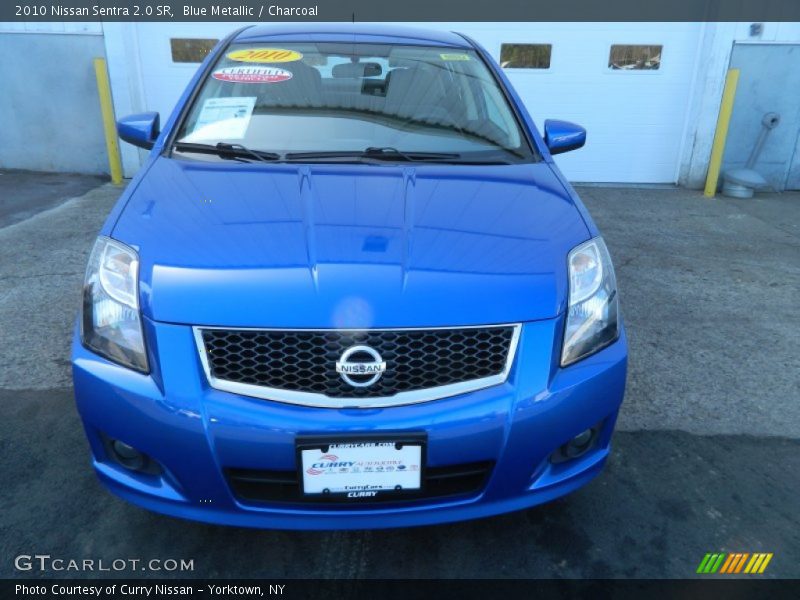 Blue Metallic / Charcoal 2010 Nissan Sentra 2.0 SR