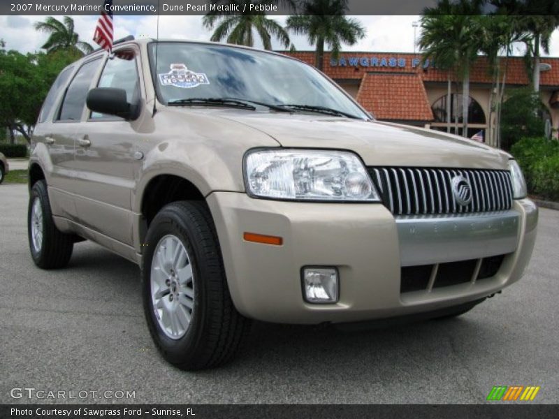 Dune Pearl Metallic / Pebble 2007 Mercury Mariner Convenience