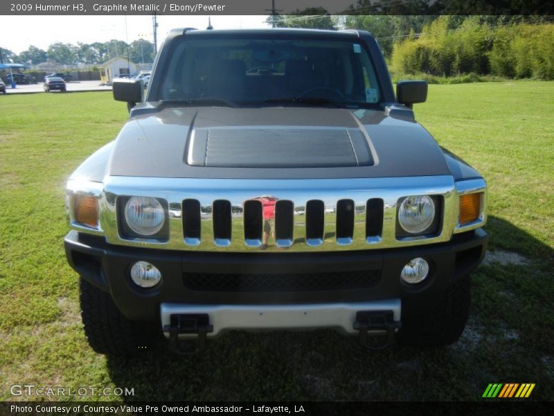 Graphite Metallic / Ebony/Pewter 2009 Hummer H3