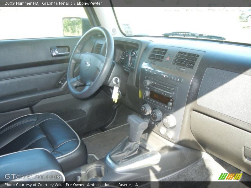 Graphite Metallic / Ebony/Pewter 2009 Hummer H3