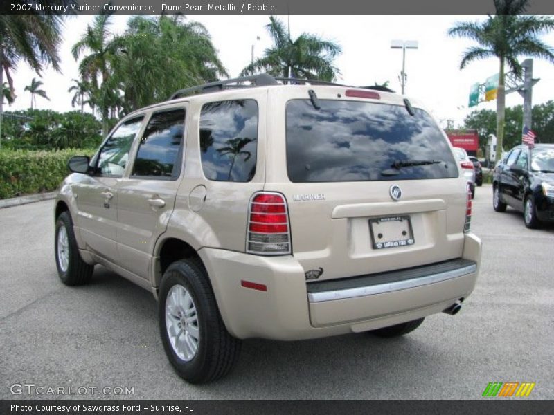 Dune Pearl Metallic / Pebble 2007 Mercury Mariner Convenience