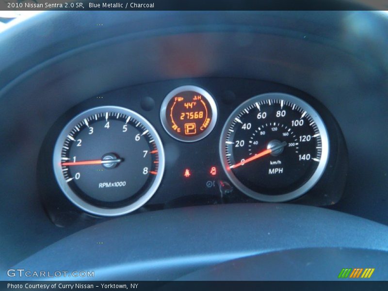  2010 Sentra 2.0 SR 2.0 SR Gauges