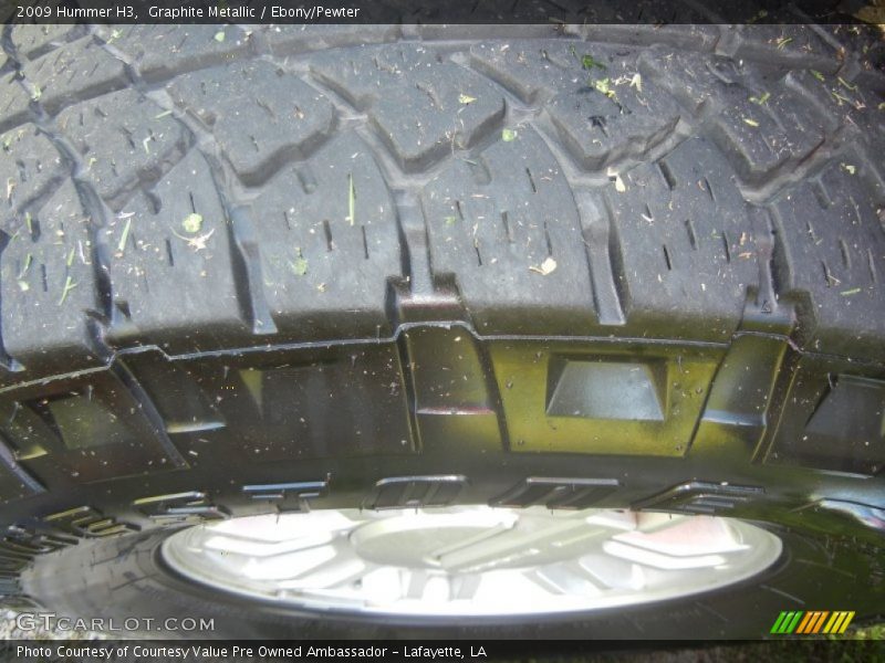 Graphite Metallic / Ebony/Pewter 2009 Hummer H3